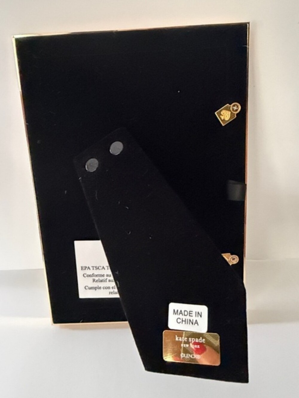 kate spade Green and Gold Enamel Picture Frame - Picture 2 of 4